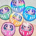 Naklejka daruma