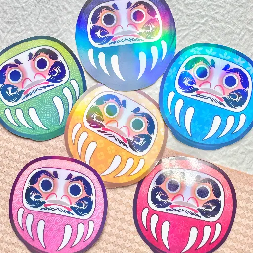 Naklejka daruma
